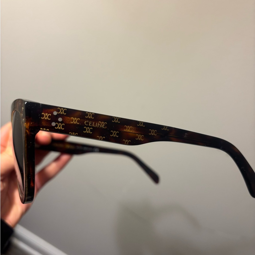 Celine Tortoise Shell Sunglasses - Picture 4 of 8